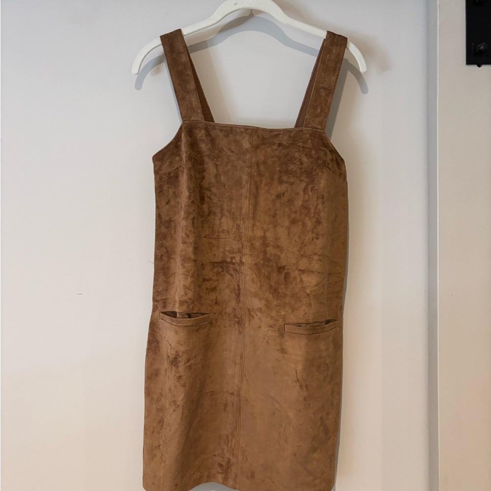 Abercrombie Brown Suede Dress
